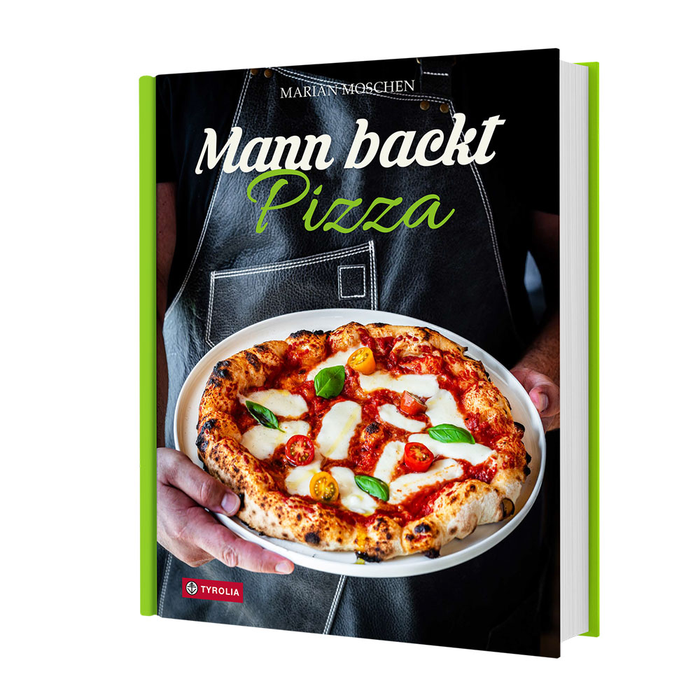 Mann backt Pizza - Das Buch von Marian Moschen