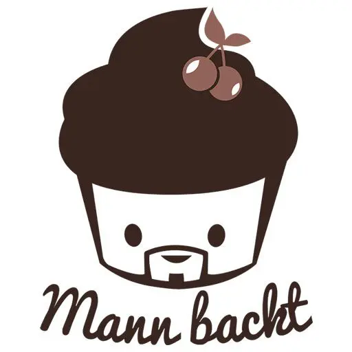 Mann backt Logo